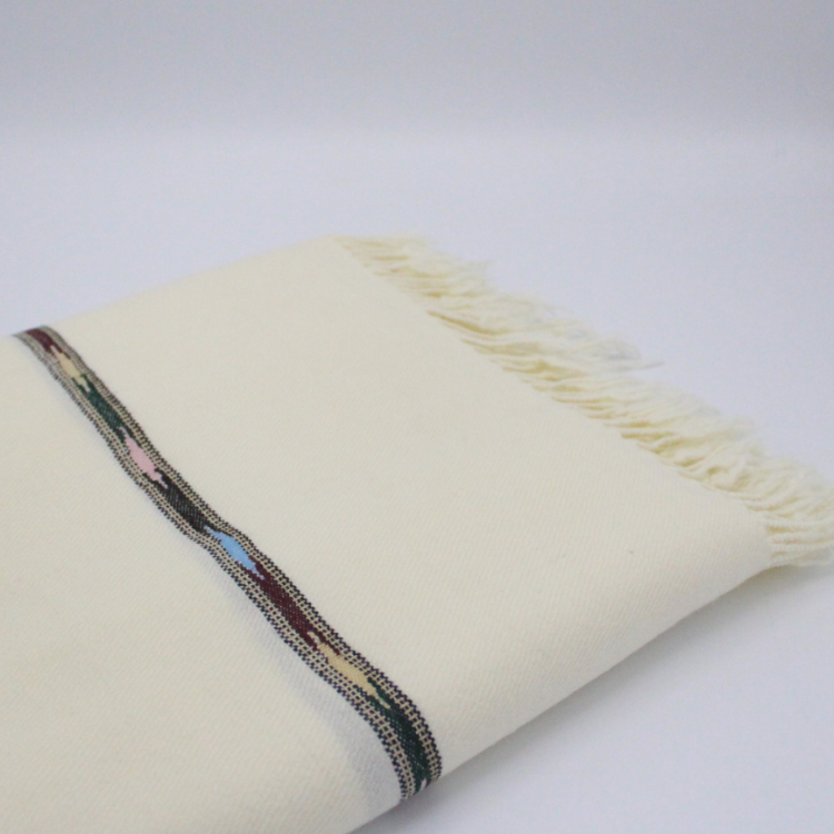 72 Double Wool Off-White Swati Shawl