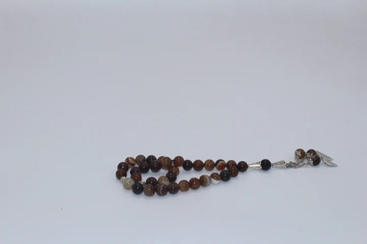 Galaxy Aqeeq Tasbih 10mm/33 Beads