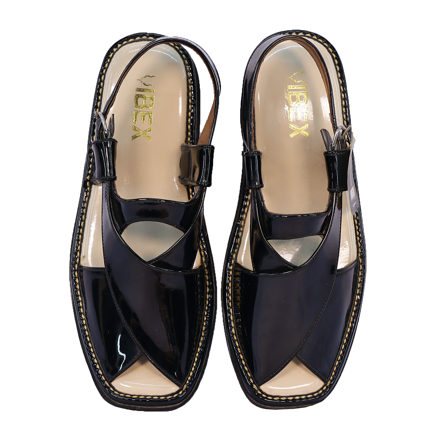 Ladies Peshawari Chappal Black.