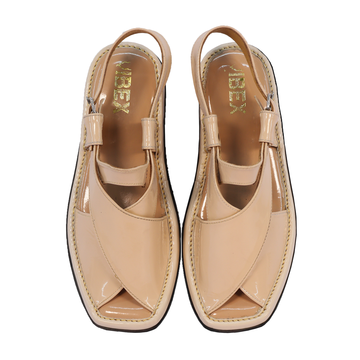 Ladies Peshawari Chappal Peach.